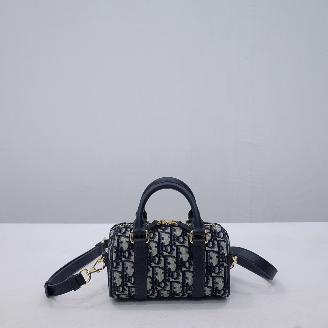 Dior Groove 17 Mini Bag Blue Dior Oblique Jacquard